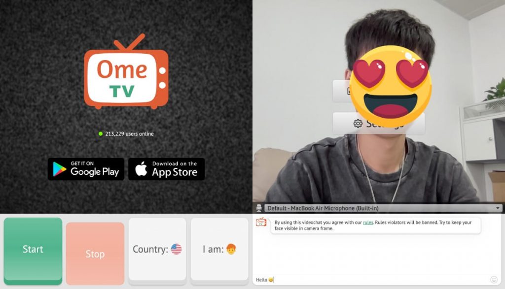 OmeTV Random Video Chat